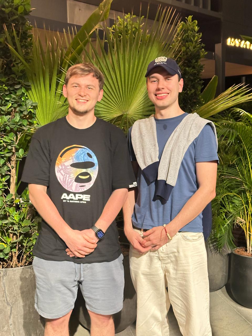 Static founder photo
